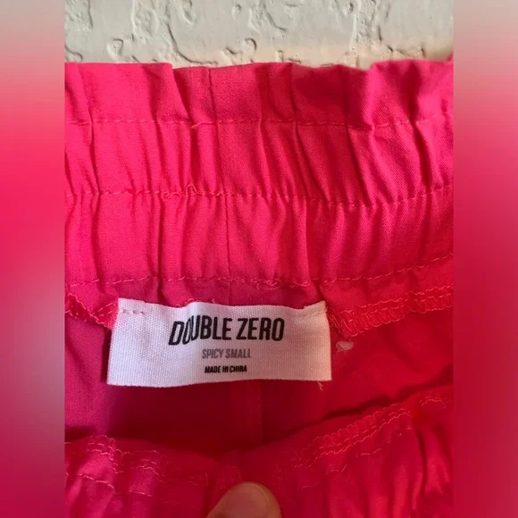 NWOT- Hot Pink Matching Shirt and Shorts Set - Picture 3 of 11